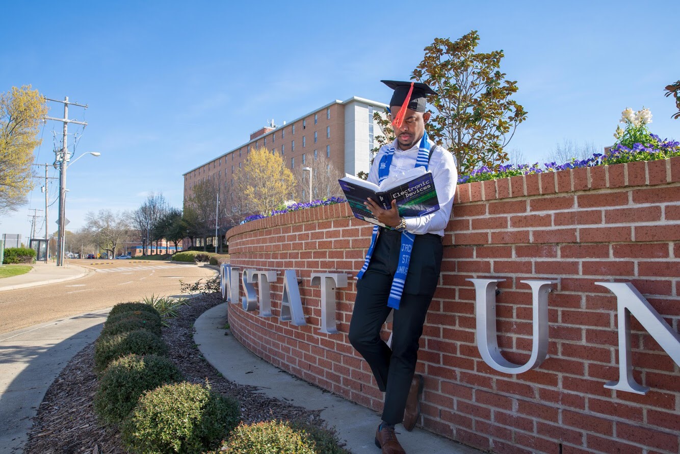 After his birth, Jackson State University graduate Rodney Daniely was blessed with many supporters at the urban HBCU. The entire campus rallied to support his mother so that she could continue her academic studies after her pregnancy. Now, both are proud alums.