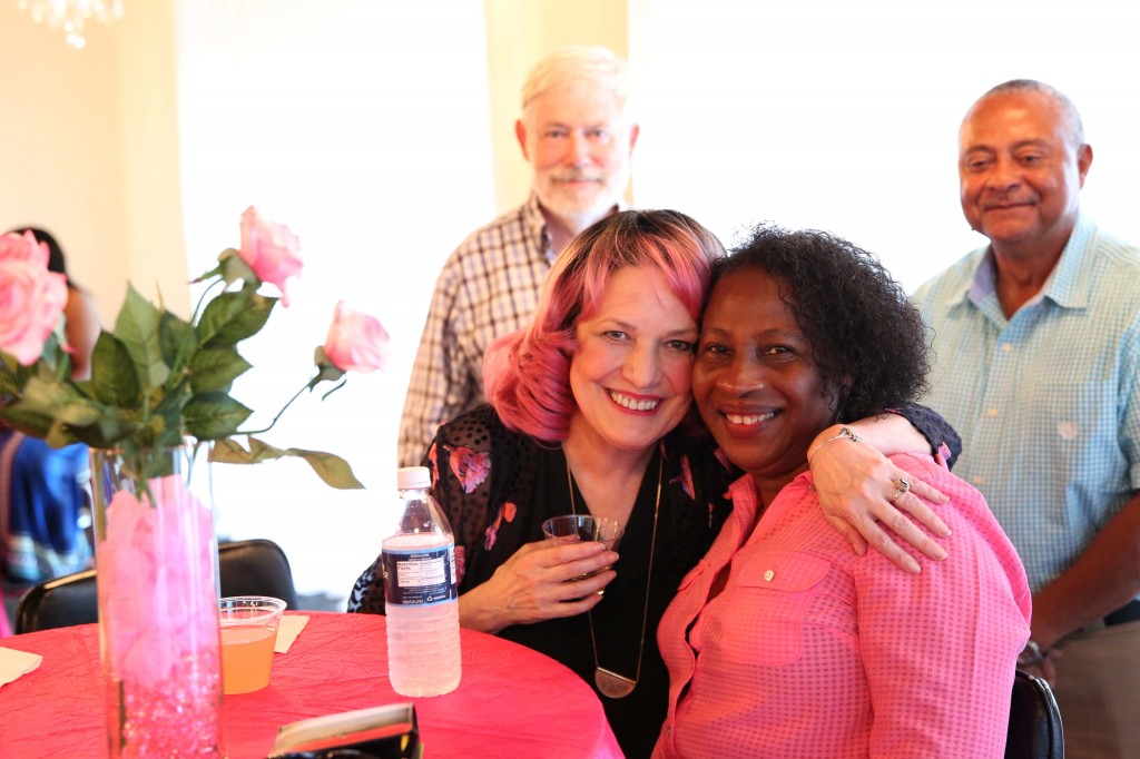 Several survivors and their spouses attended the Beauty of Cancer Wig Project to express their support of friends and family. (Photo by Spencer L. McClenty/JSU)