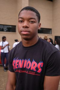 Jordan Thompson of Birmingham, Alabama, said, “I like how Jackson State is getting all of us involved.”