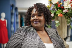 "My experience here at the Tiger Career Closet has been simply amazing," says Toni T. Holloway.