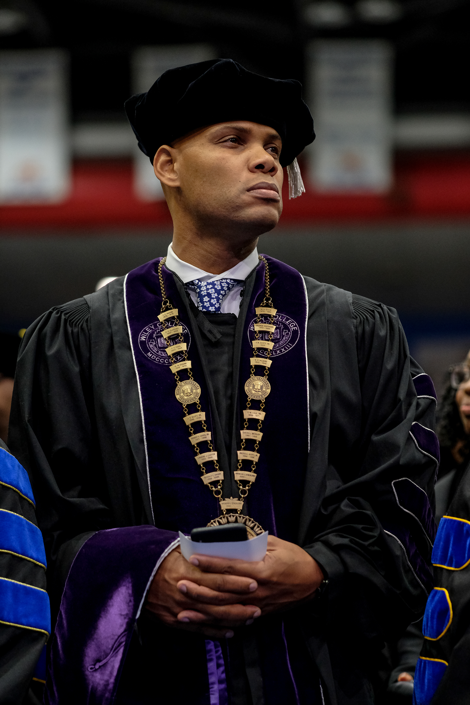 Wiley College President Herman James Felton Jr., graduated from Jackson State University's Executive Ph.D. Program on Friday. Wiley College's debate team inspired the 2007 film "The Great Debaters" directed by and starring Denzel Washington.