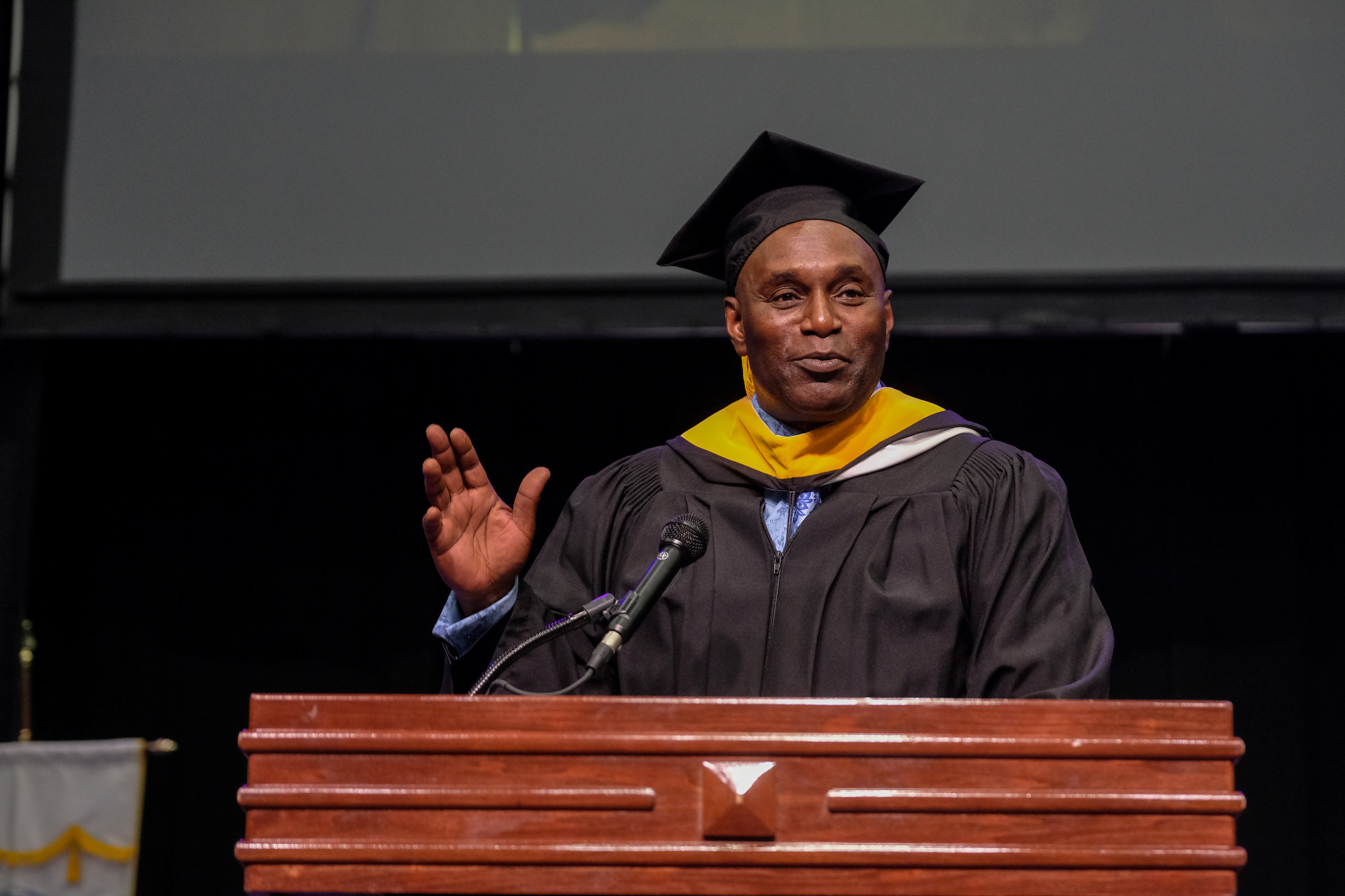 JSU alum and keynote speaker for fall 2018 commencement, Robert Kelly gives new graduates 4 pearls of wisdom.