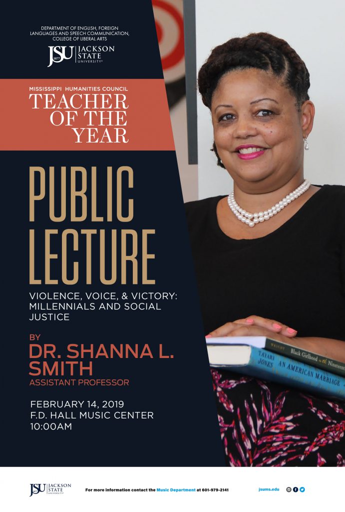 English professor named teacher of the year by the Mississippi
