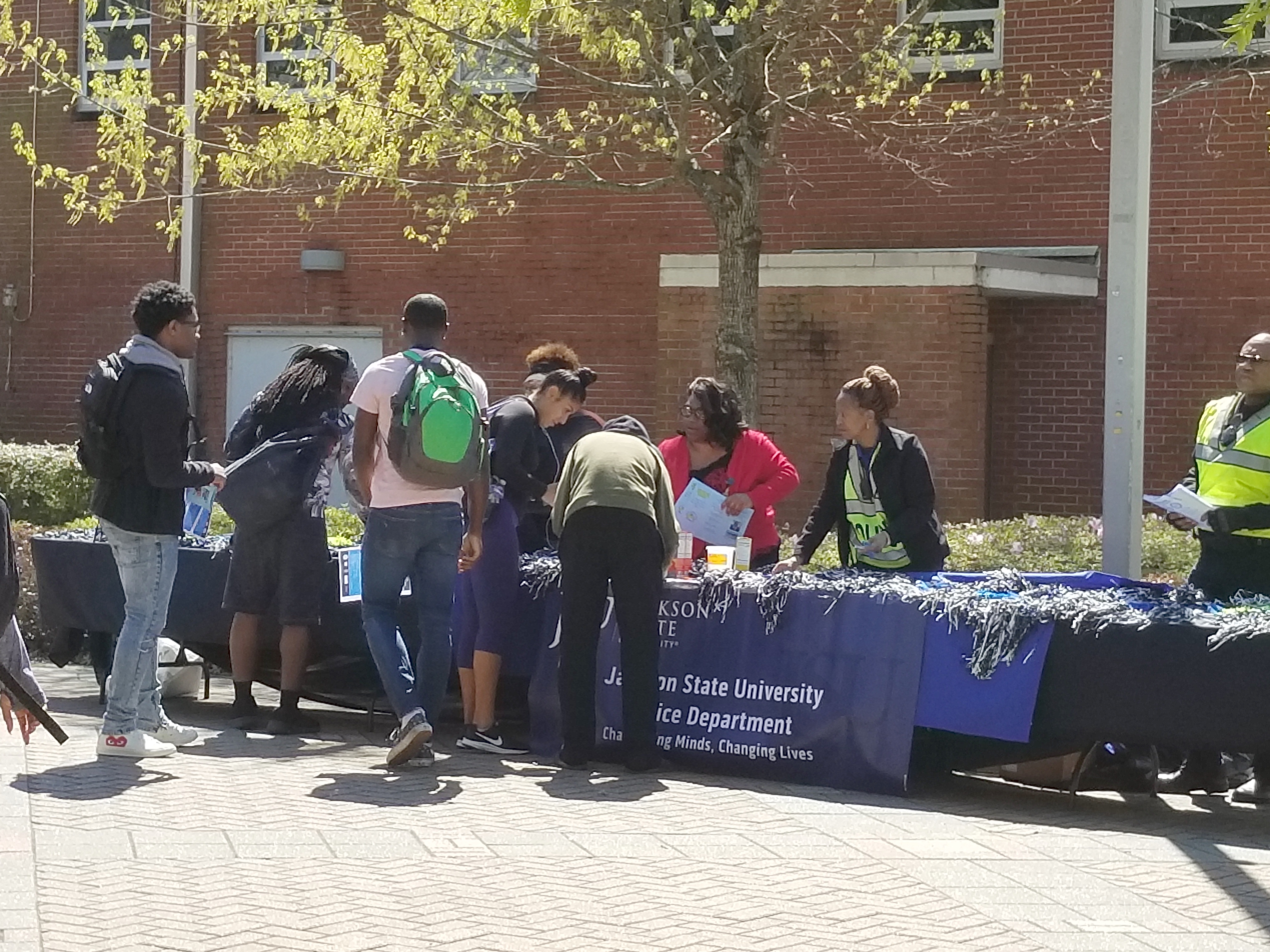 JSU’s Department of Public Safety provides material to students about how to report incidents.