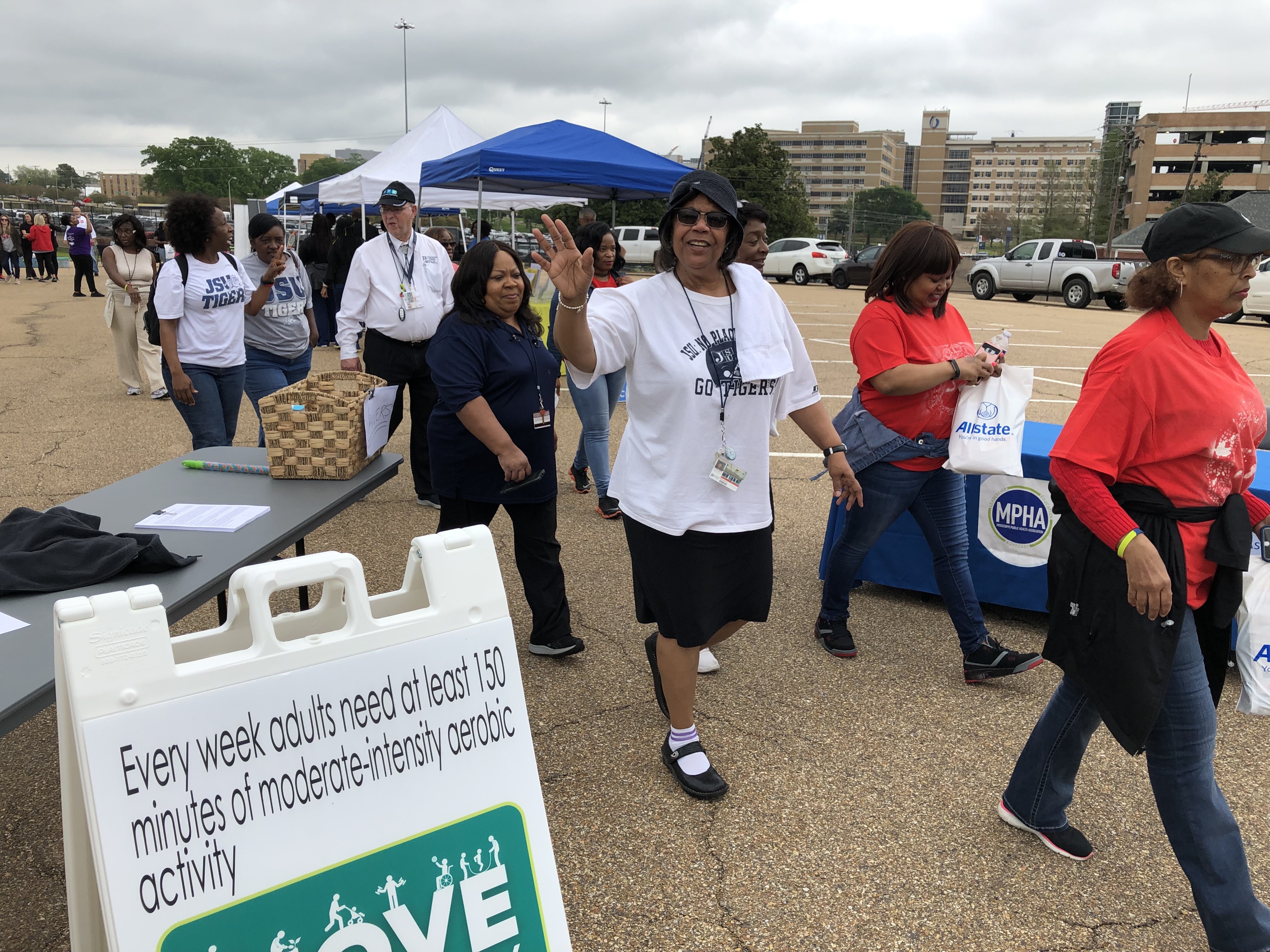 Jackson State University’s School of Public Health is taking steps to make healthy living an important part of the city’s goals. (Photo by L.A. Warren/JSU)