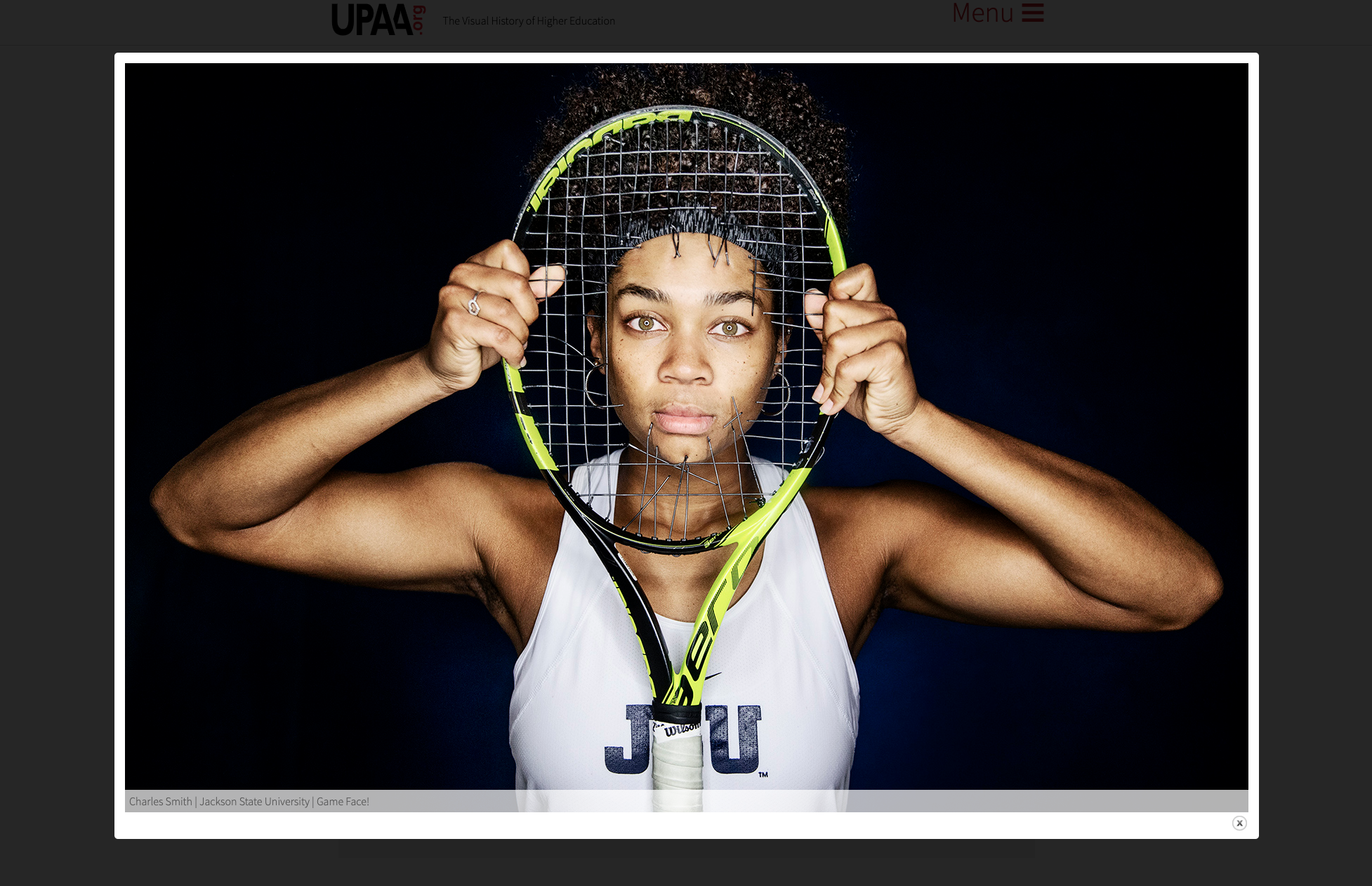 This photo, taken by Charles A. Smith, JSU photographer, received first place in the sports illustration category by the University Photographers' Association of America.