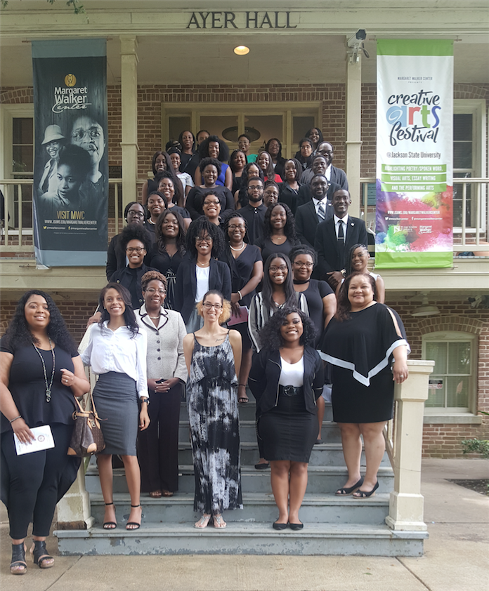 The JSU Kappa Omicron Chapter of Sigma Tau Delta recently held its Spring 2019 induction ceremony and had a record 51 new inductees from various disciplines and majors. (Photo special to JSU)