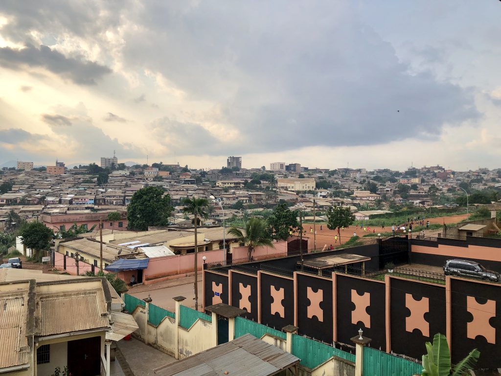 A spectacular rooftop view of Yaounde, the capital of Cameroon, taken by Markus Brooks during his eight week stay in the French and English speaking country. (Photo special to JSU)