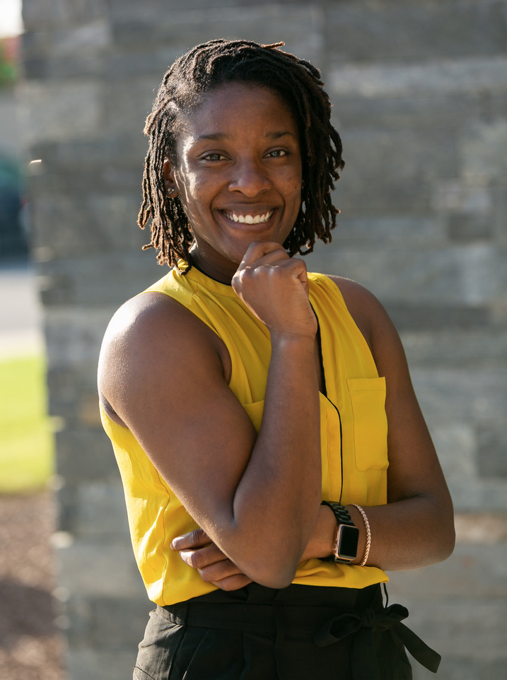 JSU alum Dr. Amber Johnson is using her computer science research to help people suffering from various diseases, but especially one that directly has impacted her family: COPD (chronic obstructive pulmonary disorder). Her study has resulted into calculating the most effective times and doses of medication to treat the life-threatening illness. Photo by Dr. Oyindamola Oluwatimi/Special to JSU University Communications