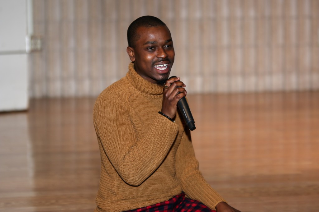 Kenneth Marshall II, owner of K. Marsh II, a fashion-based creative firm, and K. Marsh Style House, spoke to attendees during the fashion panel. "It’s super important to invest the arts back into colleges and universities," he said. "We don’t realize the arts are what helps the other academic areas thrive. It’s just important. Getting people to come back and pour into the arts that’s where we have to start.