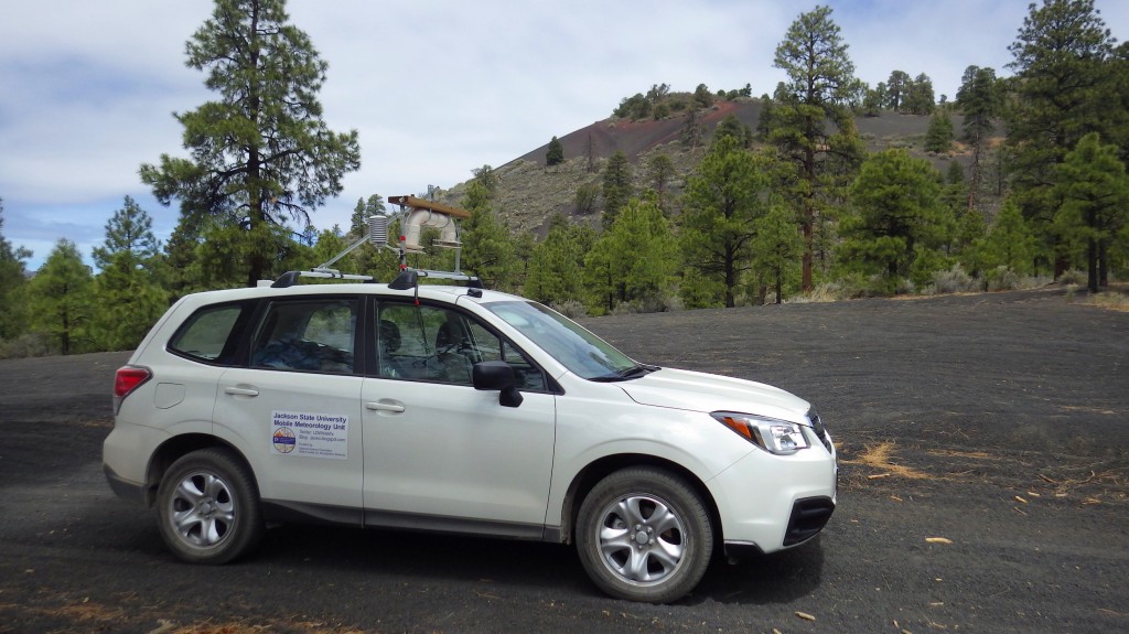 A JSU professor uses this vehicle as he travels to a mountaintop. His research includes studying moist conditions on the coastline.