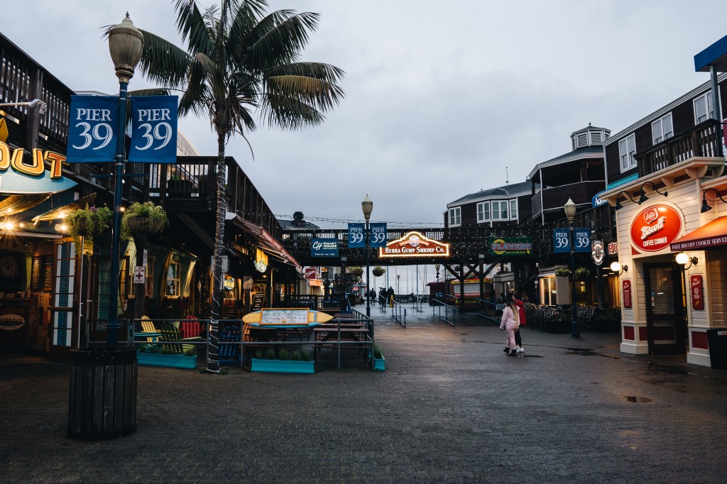 San Francisco's Pier 39, a popular shopping area and tourist attraction, had very little visitors during the second week in March. The location has since been temporarily closed, due to the implementation of health and safety guidelines amid the COVID-19 pandemic. (Photo by Mario Nichols/JSU)