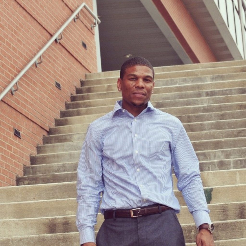 Standing on the steps of the JSU Student Union, the 36-year-old father of two used to visit this building daily when was younger and not yet a student. He would sit upstairs, dream about becoming a part of the campus one day, and peer into his old neighborhood.