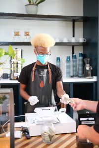 Opening a business during a national pandemic has its challenges, but Kenya MomPremier worked tirelessly to make sure her dream became a reality. "We're checking temperatures, wearing masks/gloves and practicing social distancing. We're doing all the necessary things to make sure our customers and employees are safe."