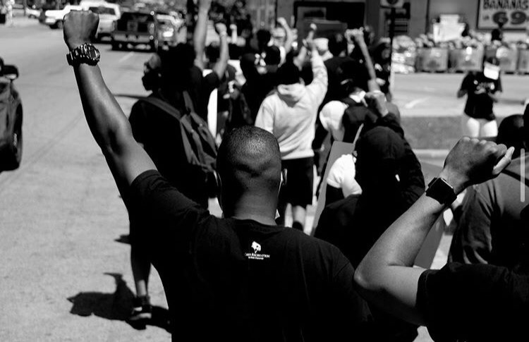 On June 12, Chicago residents and HBCU students gathered in the Windy City to challenge racial oppression and police brutality, (Photo by Wakil Atig)