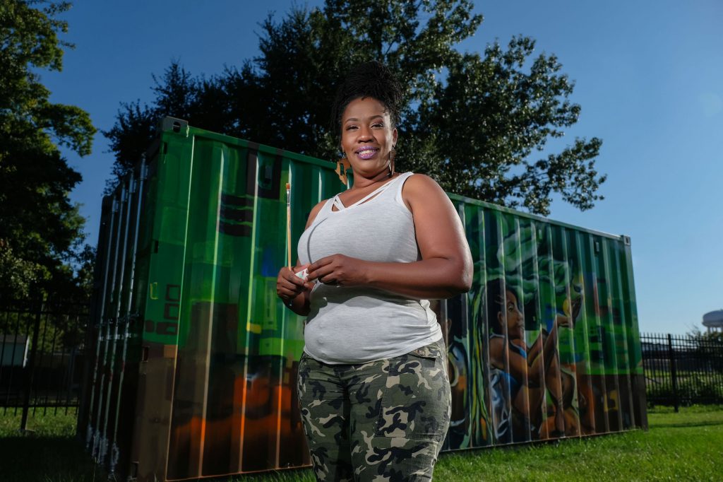 “Sowing the Seeds of Love” is located at the JSU/Blackburn Learning Garden is located near the main campus of JSU. (Photo by Charles A. Smith/JSU)