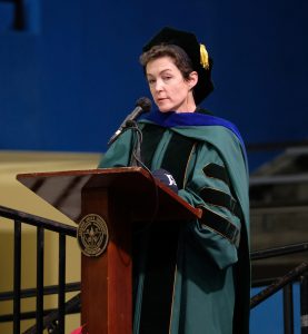 Dr. Candis Pizzetta is the interim dean of the College of Liberal Arts. (Photo by Charles A. Smith/JSU)
