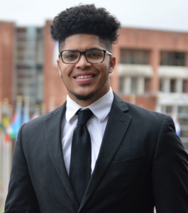 “When some of the earlier donations began to arrive, I assisted in distributing out lunch bags with snacks, drinks, and microwaveable food to help our student body,” Kijana Roberts, Mister JSU said.