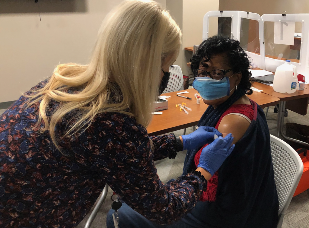 Dr. Elayne Hayes Anthony, chair of the Department of Journalism and Media Studies, said she’s lost several people close to hear from the coronavirus. “This has become personal.”