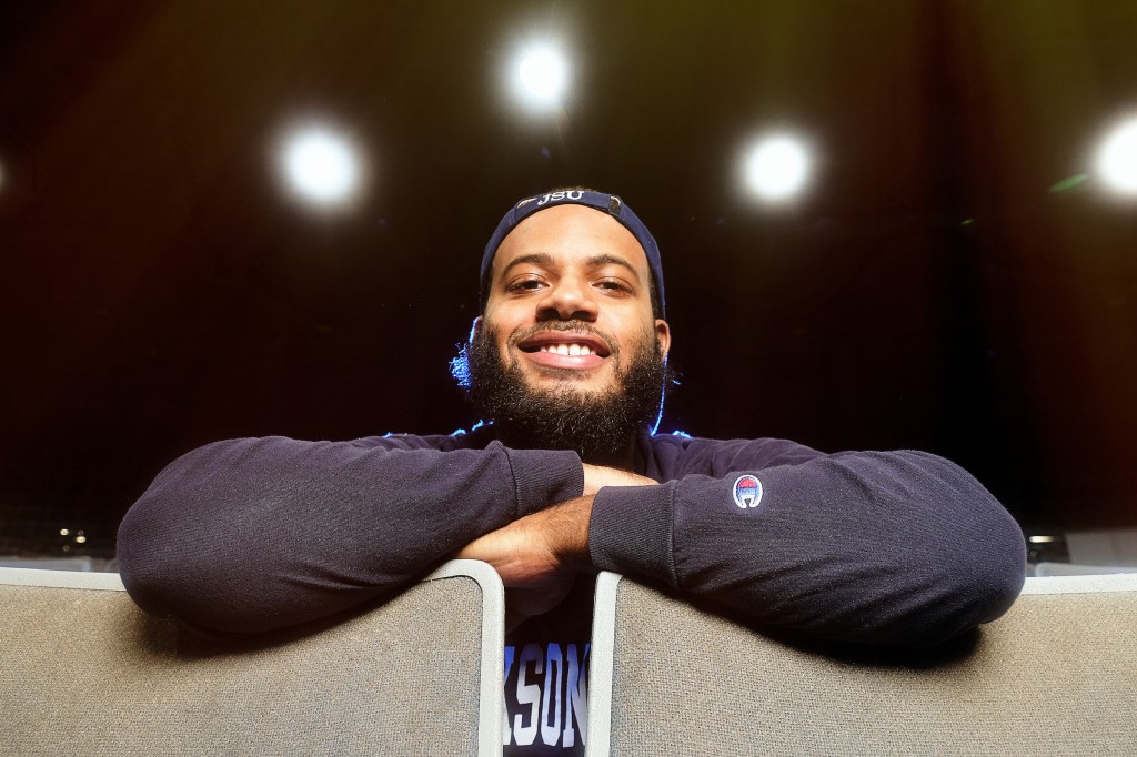 Michael came to JSU to escape gun violence after his brother was killed.