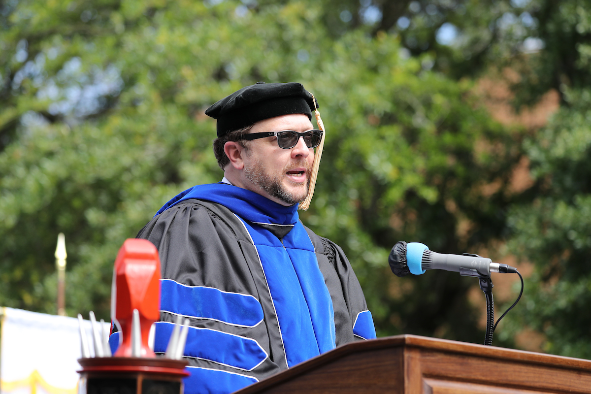 Dr. Robert Luckett, chair of the Gibbs-Green Commemoration Commission, said, the seeds were planted about five years ago to create a 50th anniversary celebration for the Class of 1970. (Photo By Charles A. Smith/JSU)