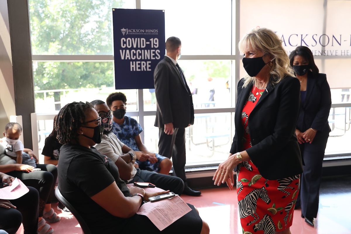 US First Lady Jill Biden, Ph.D Visit