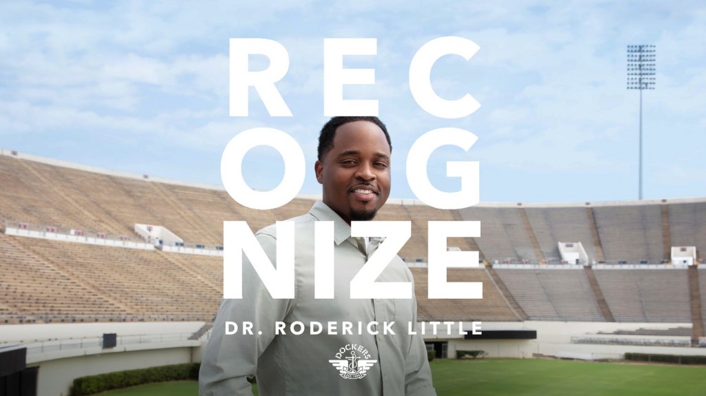 “When we play in the HBCU setting, you don’t just listen to our bands, you connect. Because that’s who we are as people,” said Dr. Roderick Little, director of the Sonic Boom at JSU. Photo by: Erica Genece