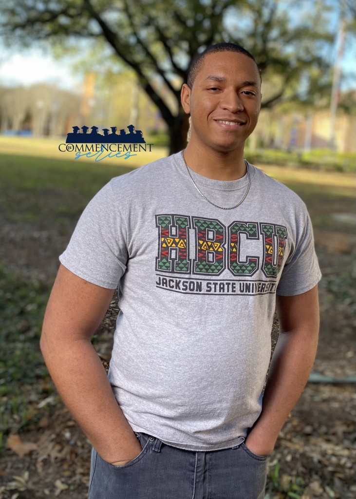 Recent JSU graduate Emerril Green talks about his journey to graduation and his plans for the future. (Photo special to JSU)