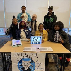Muhammad is a member of the Society for Entrepreneurs, an organization on the JSU campus that teaches students about entrepreneurship and establishing an LLC. (Photo special to JSU)