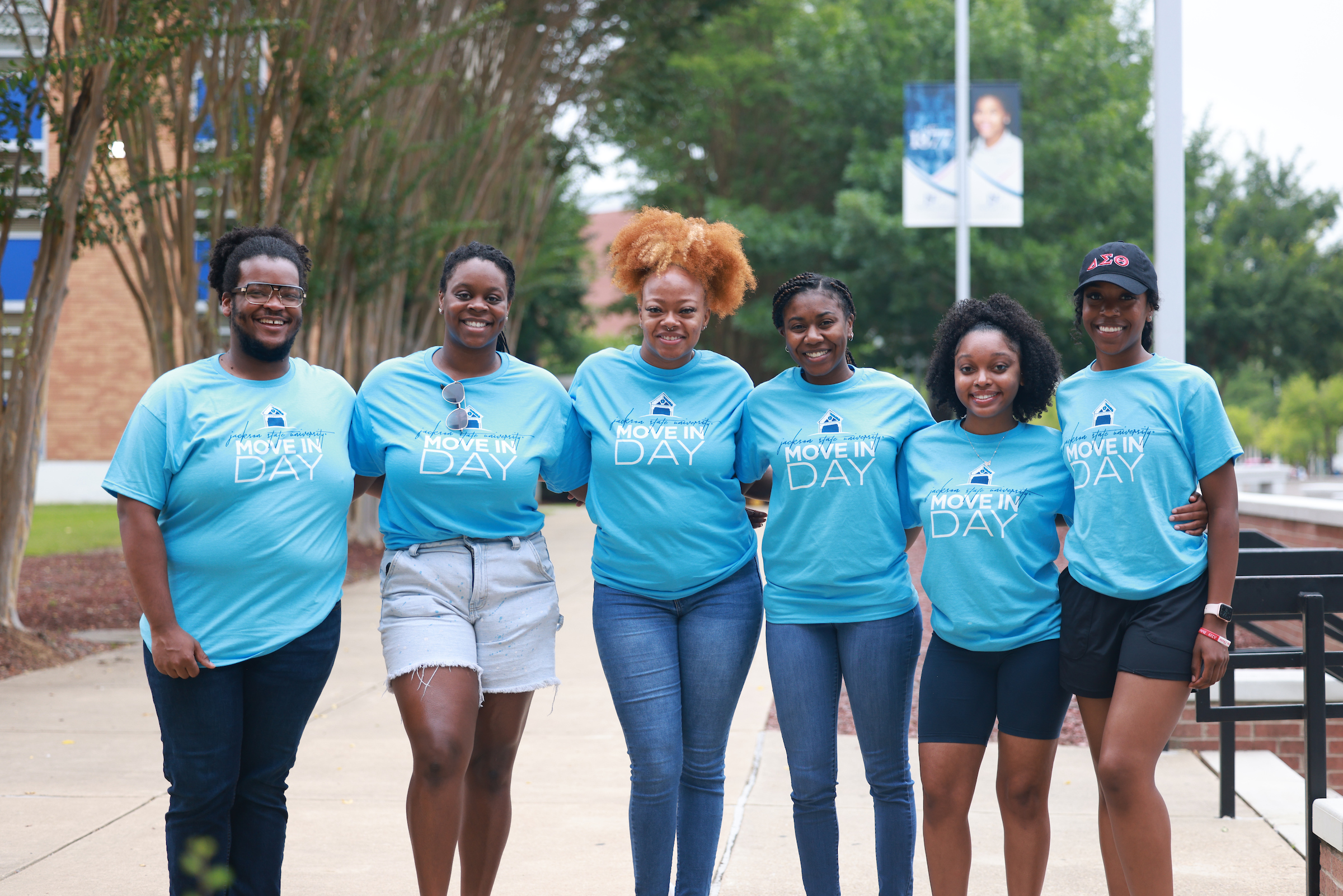 Jackson State University welcomed hundreds of first-time freshmen to campus on August 18 during the school’s welcome week themed “1400 Things.” The weeklong tradition also invites first-time freshmen and transfer students to engage in events introducing them to the university. (Photo by William Kelly, III/JSU)