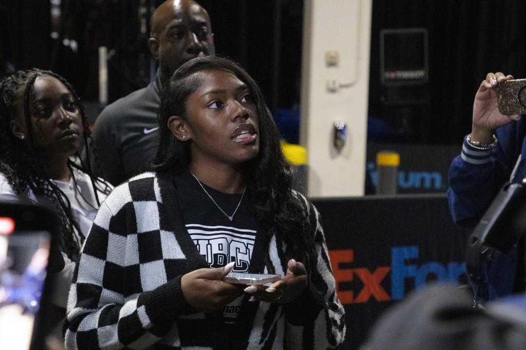 Tianna Williams described the Grind City Media and Memphis Grizzlies workshop as well executed and organized. (Photo special to JSU)