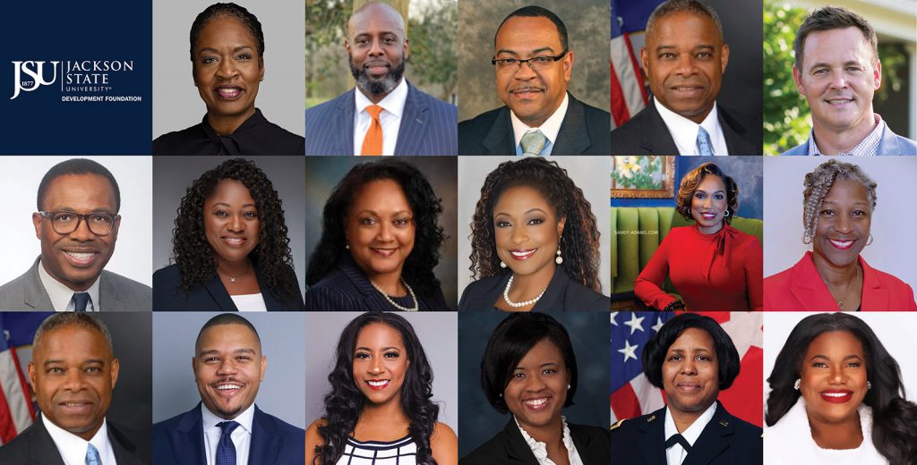Collage of the JSU Development Foundation members.