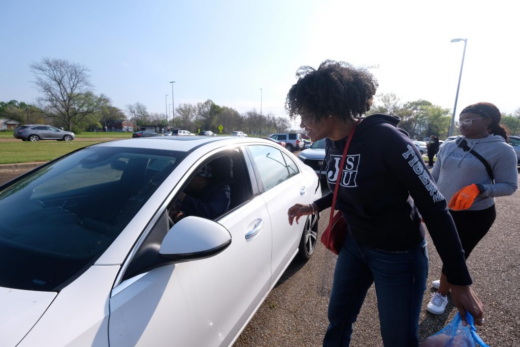 JSU’s Office of Community Development shines bright in 9th Crop Drop, serving hundreds in need