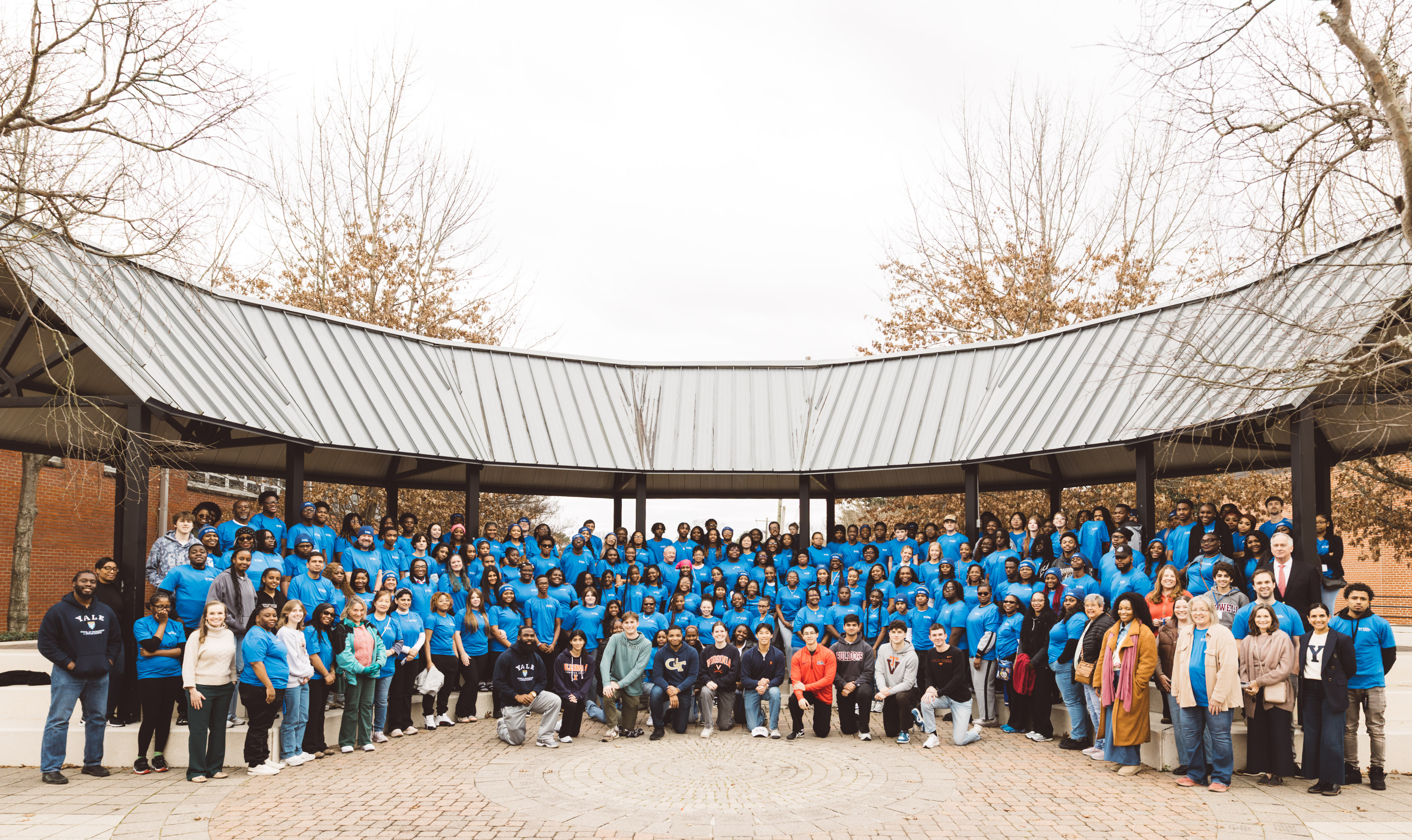 Participants from the 8th Annual Advanced STEM Winter Program hosted by the Global Teaching Project